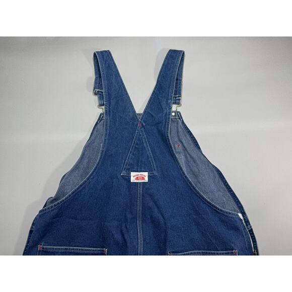 Round House Brand Men's Straight Leg Carpenter Denim Overalls - Sz 44x32 (46x31) - Picture 4 of 8